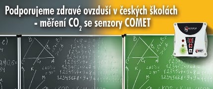 Měření CO2 se senzory COMET