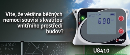 Nové CO2 dataloggery s rozsahem až 50000ppm (5%)