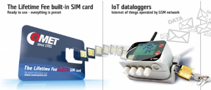 IoT Dataloggery s integrovanou SIM kartou