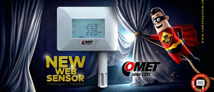 Web Sensor 2.0 – nová generace Ethernetových snímačů COMET