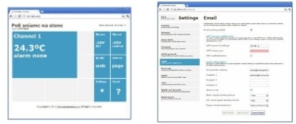 Nový firmware pro řadu snímačů "WebSensor"