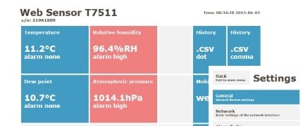 Nový firmware snímačů WebSensor Tx5xx/Tx6xx