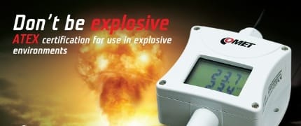 NOVINKA - Programovatelné snímače s výstupem 4-20 mA s certifikací ATEX pro zařízení do prostředí s nebezpečím výbuchu