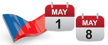 1. května a 8. května 2014 - Státní svátek v ČR
