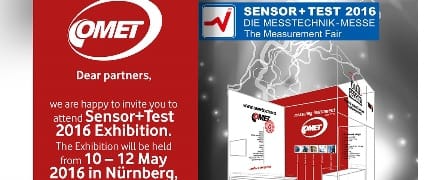 Zveme Vás na SENSOR+TEST2016