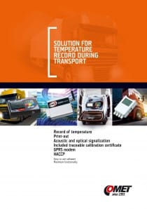 Odolný teploměr s vestavěnou tiskárnou a GSM modemem