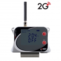 IoT bezdrátový datalogger teploty pro 2 externí čidla teploty, s dvěma binárními vstupy a vestavěným 2G modemem