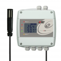 Snímač teploty a vlhkosti s výstupem Ethernet a relé, kabel 2 metry
