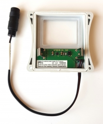 Adaptér pro externí napájení IoT snímače s rádiovým výstupem do sítě Sigfox
