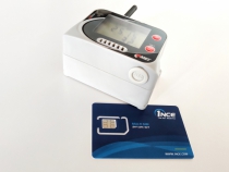 IoT bezdrátový datalogger teploty pro 4 externí čidla teploty, s vestavěným 2G modemem a IoT SIM kartou