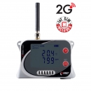 IoT bezdrátový datalogger teploty, vlhkosti, CO2 a atmosférického tlaku s vestavěnými čidly, 2G modemem a  IoT SIM kartou