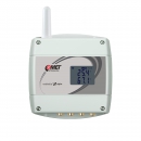 IoT bezdrátový snímač teploty pro 4 externí sondy Pt1000 s konektorem CINCH, s výstupem do sítě Sigfox
