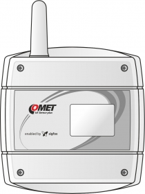 IoT bezdrátový snímač teploty a CO2, s výstupem do sítě Sigfox