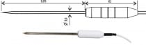 Teplotní sonda 2061-250/C, konektor CINCH, kabel 10 metrů