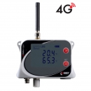 IoT bezdrátový datalogger teploty pro 2 externí čidla teploty, s vestavěným 4G modemem