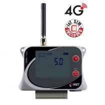 IoT bezdrátový datalogger se 3 vstupy pro záznam napětí 0-10V a 1 binárním vstupem, s vestavěným 4G modemem a IoT SIM kartou
