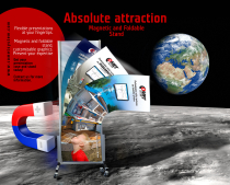 Magnetický skládací stojan COMET