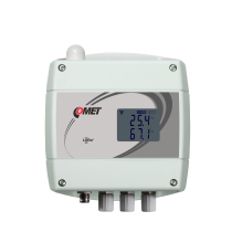 IoT bezdrátový snímač teploty pro 4 externí sondy Pt1000 s konektorem ELKA, s výstupem do sítě LoRaWAN