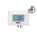 Snímač pro až dvě digitální sondy teploty a vlhkosti nebo CO2, výstup na Ethernet a PoE napájení