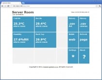 Web Sensor - čtyřkanálový snímač teploty a vlhkosti