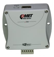 Web Sensor s PoE - dvoukanálový snímač s binárními vstupy