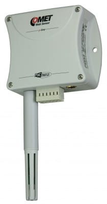 Web Sensor s PoE - dvoukanálový snímač s binárními vstupy