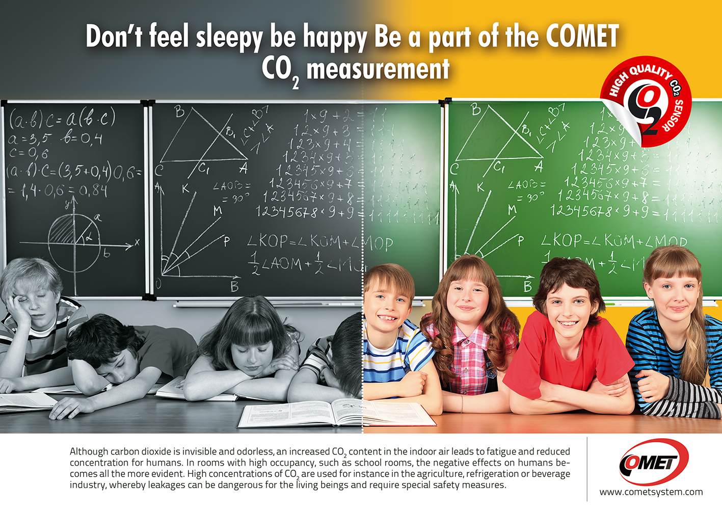Be Fresh with COMET CO2 measuring